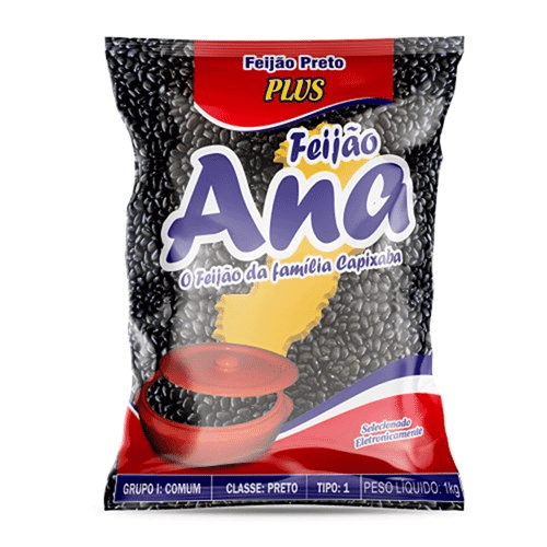 Feijão Preto Ana Plus 1Kg