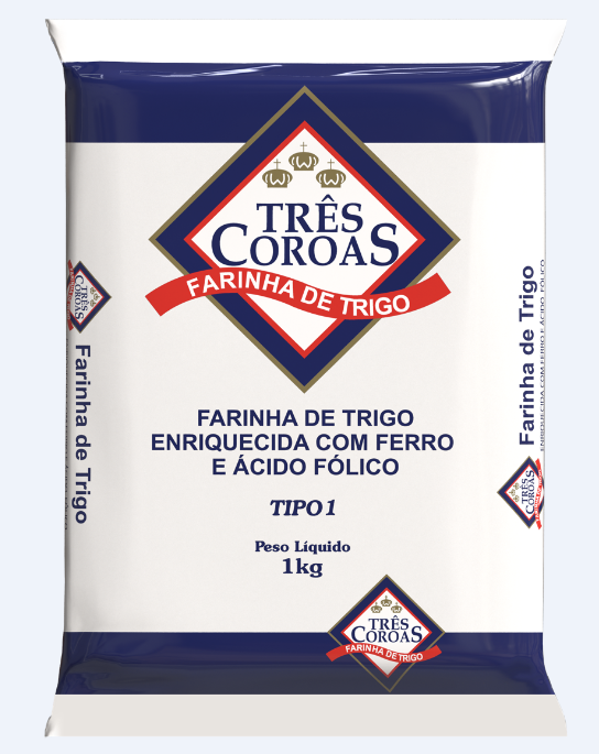 FARINHA TRIGO TRES COROAS 1KG