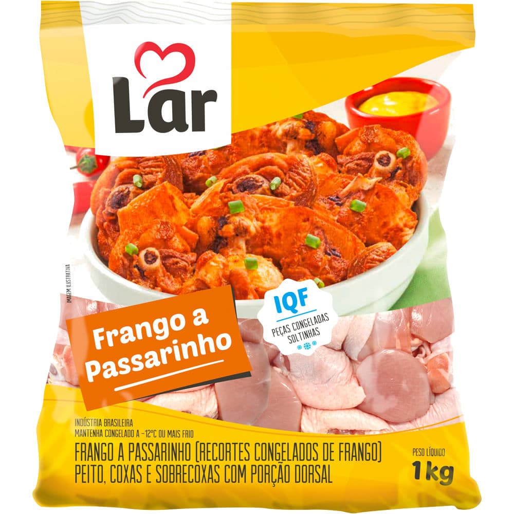 FRANGO A PASSARINHO LAR 1KG