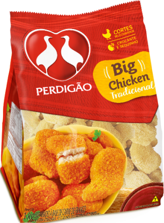 BIG CHICKEN PERDIGÃO COM QUEIJO 1KG