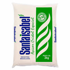 ACUCAR CRISTAL SANTA ISABEL 2 KG