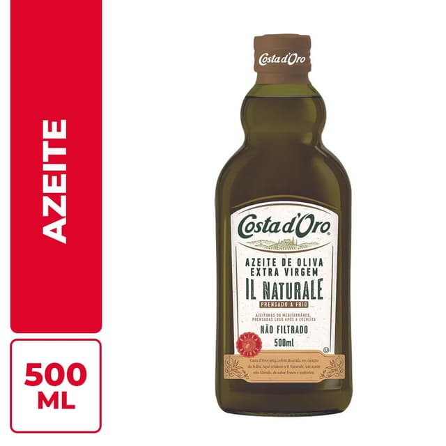 Azeite Extra Virgem Costa D'oro Vidro 500ml