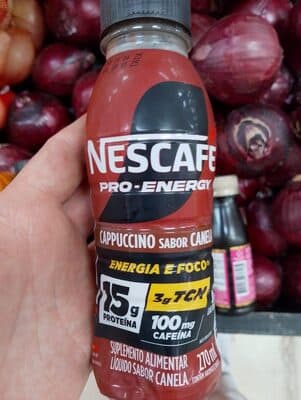 Nescafé pro energy capuccino com canela 270 ml