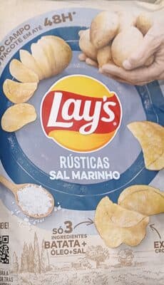 SALG Lays rustica sal mar. 100g
