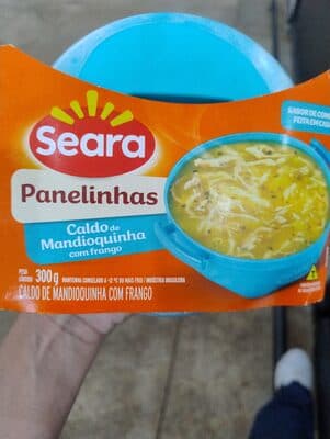 Seara panelinha caldo mandioquinha com frango