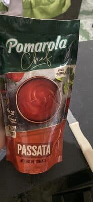 Molho De Tomate Passata Pomarola Chef Sachê 300g