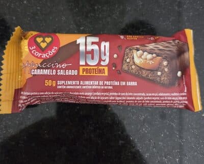 Barra De Proteína Caramelo Salgado