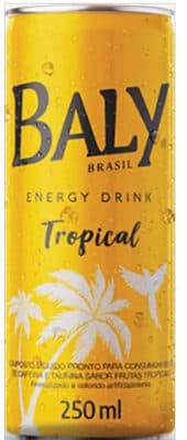 Energético Tropical Baly Lata 250ml