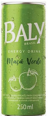 Energético Maçã Verde Baly Lata 250ml