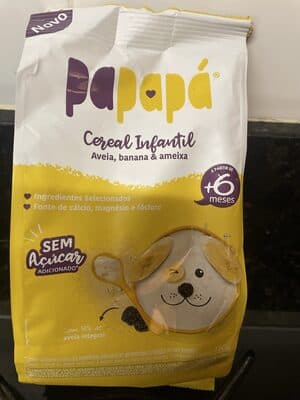 Cereal infantil Aveia, Banana, Ameixa